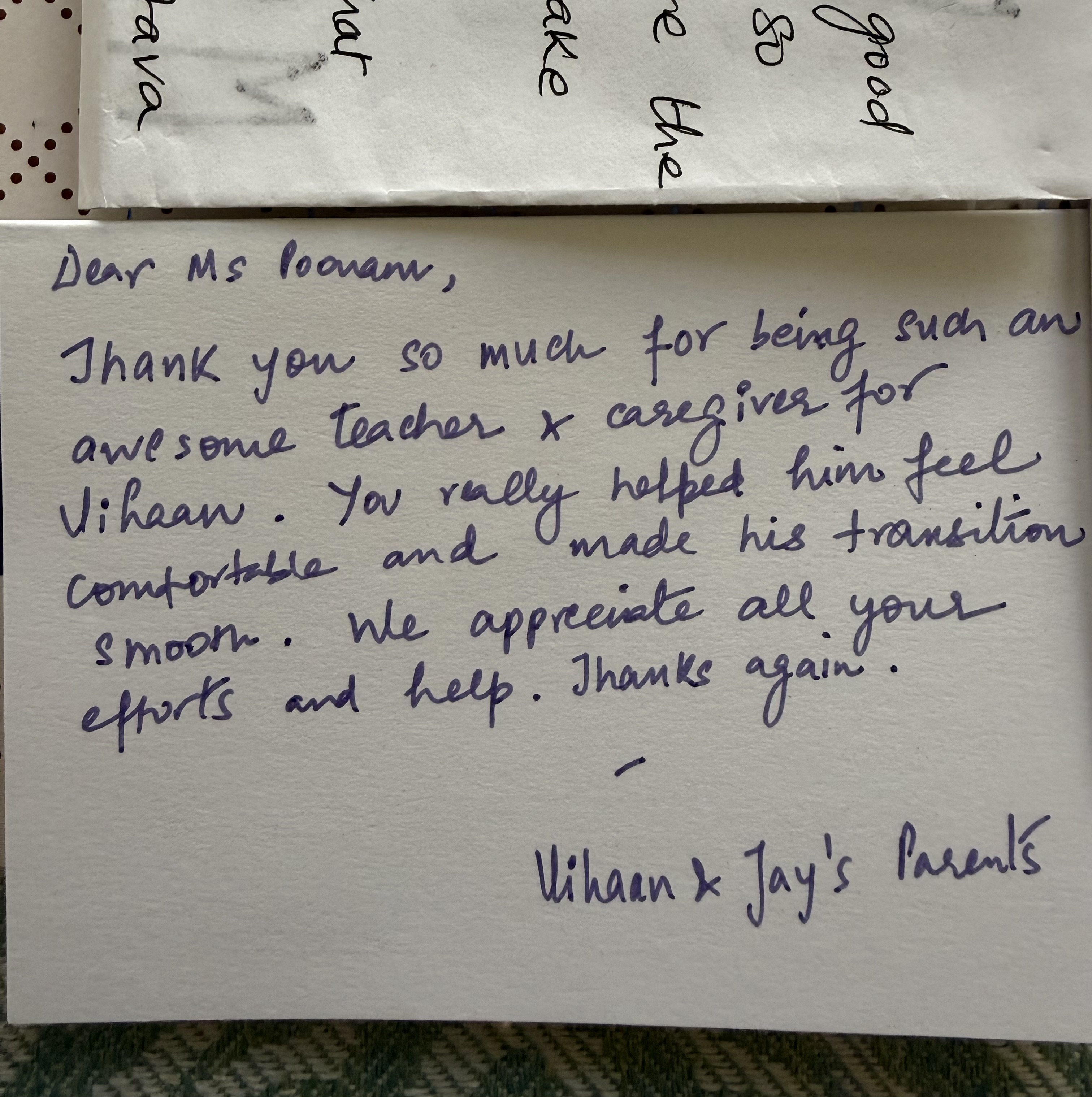 Testimonial from a NurtureNest parent